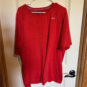Reebok Men's Red Athletic Shirt Size 2XL